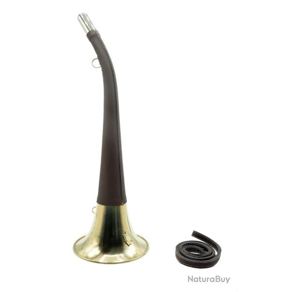 Corne cuivre  pavillon Januel - avec Bretelle - Sous blister - 50 cm