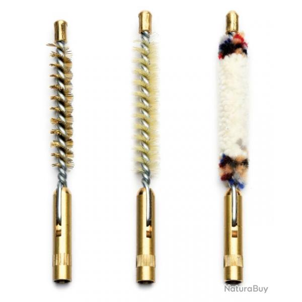 Jeu de 3 brosses pour Carabine 9.5 mm sous blister