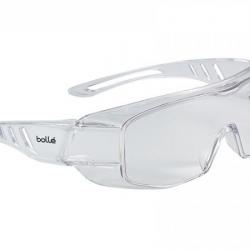 SurLunettes de protection overlight Bollé Safety - Incolores