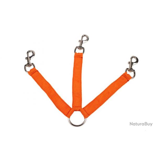 Tripleur en Sangle 25X2,5 cm Januel - Orange