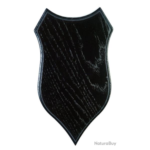 Ecusson Januel en chne fonc pour chevreuil 210mm x 130mm