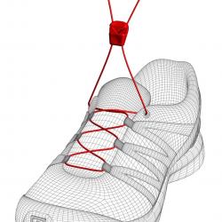 Lacets quicklace Salomon - Noir