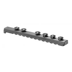 Rail picatinny Fab Defense pour garde main aR15/M16/M4 - Noir