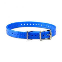 Collier en polyurethane pour dispositif de dressage Garmin - Bleu