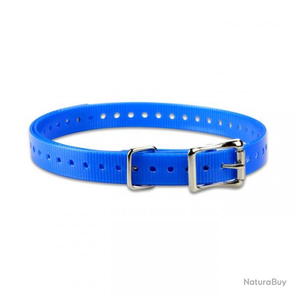 Collier en polyurethane pour dispositif de dressage Garmin - Bleu