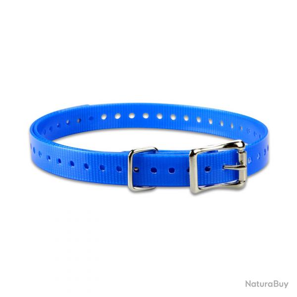 Collier en polyurethane pour dispositif de dressage Garmin - Bleu