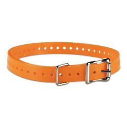 Collier en polyurethane pour dispositif de dressage Garmin - Orange