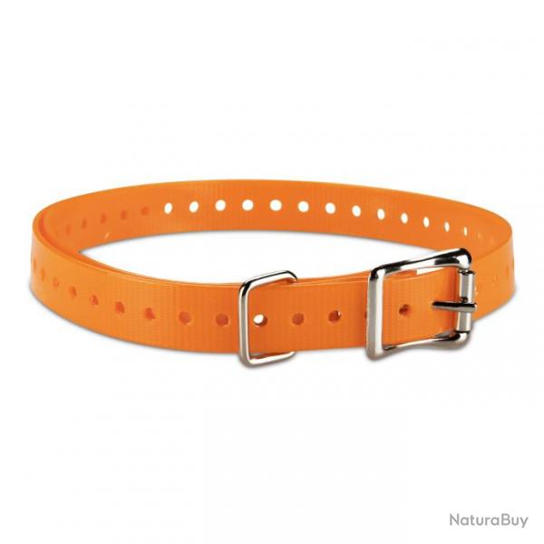 Collier en polyurethane pour dispositif de dressage Garmin - Orange