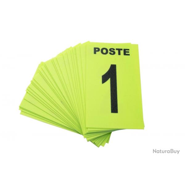 Jeu de 24 cartes de poste Vert + 3 cartes neutres Vert