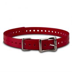 Collier en polyurethane pour dispositif de dressage Garmin - Rouge