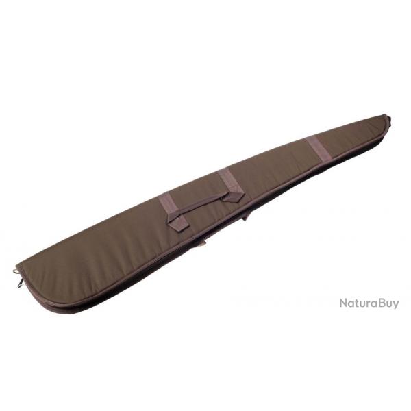 Etui pour fusil Marron en polyester avec Bretelle et poigne-130