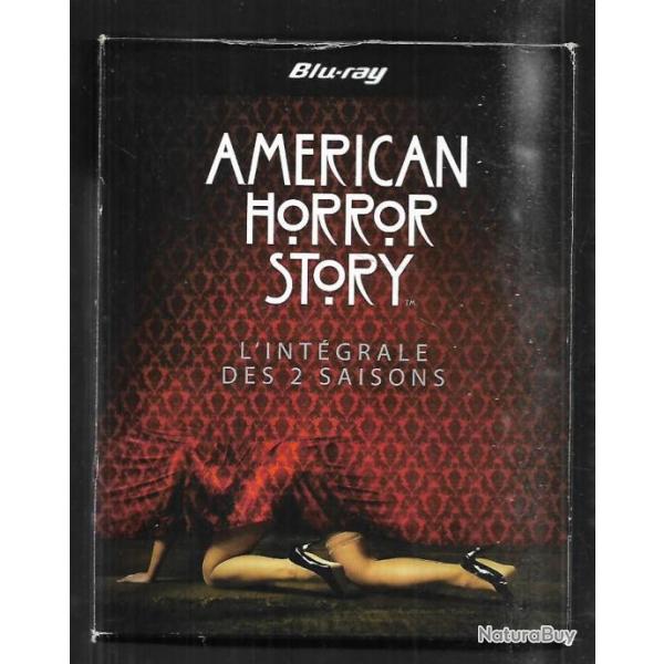 american horror story  l'intgrale des 2 saisons (1-2) blu-ray