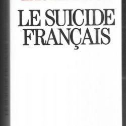 le suicide français par éric zemmour