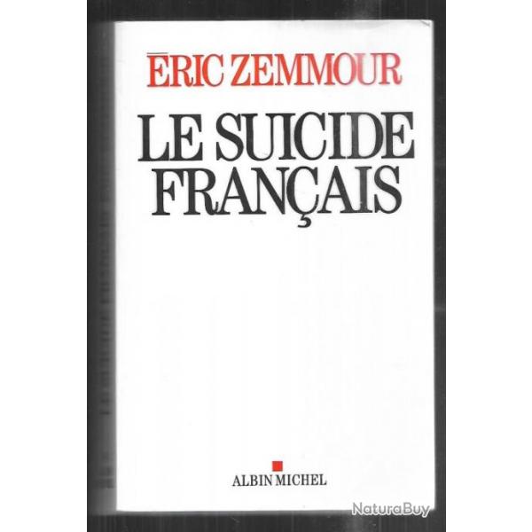 le suicide franais par ric zemmour