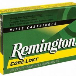 Munitions Remington Cal. 30-06 Corelokt PSP 180gr par 20