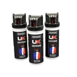 Umarex 3X Bombe gel poivre UX 50ml avec avec clapet de sécurité
