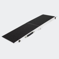 Rampe pour chiens professionnel pliable alu antidérapant 244 x 48cm 110kg 3716044/2