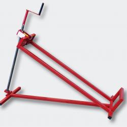 Cric lève tracteur tondeuse lève tondeuse jardin bricolage atelier 400 kg rouge 3416197/2
