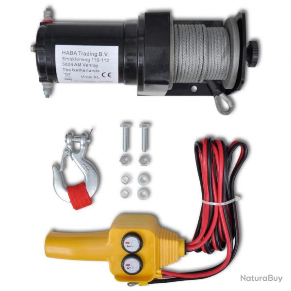 Treuil lectrique 12 volts 907 kg outils atelier garage 3402139/2