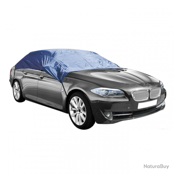 Demi bche housse de protection voiture longueur 259 cm bleu 3402006/2