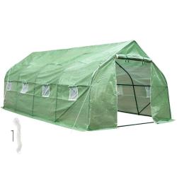 Serre de jardin jardinage outillage tunnel 18 m² 1608017