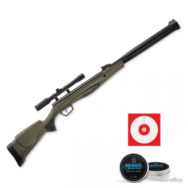 Carabine  plomb Stoeger RX20 S3 Suppressor Verte - Cal. 4.5 - 4.5 mm / Pack First