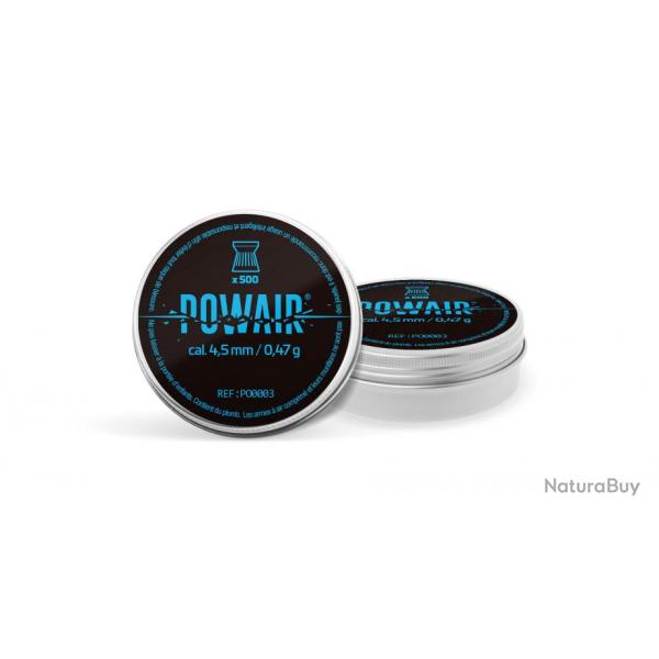 POWAIR - Plombs Plats C4.5 (x500)