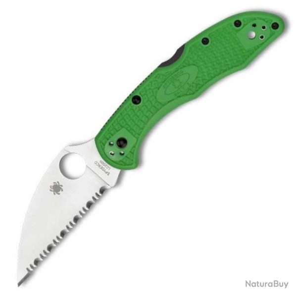 C88FSWCGR2-Couteau de poche Spyderco Salt 2 Wharncliffe