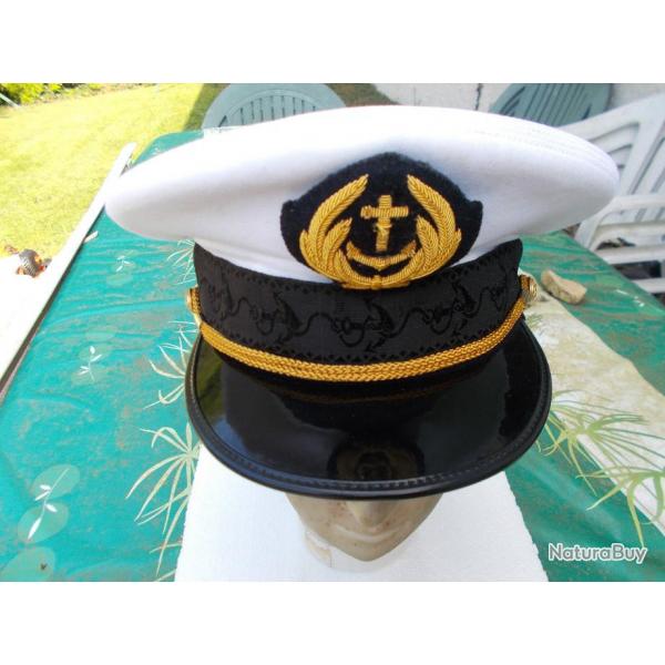 casquette d'aumonier de la marine nationale,taille 57,tat comme neuf