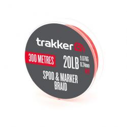 Tresse Trakker Spod & Marker Braid 300m Rouge 0.24mm / 20lb / 9.07kg