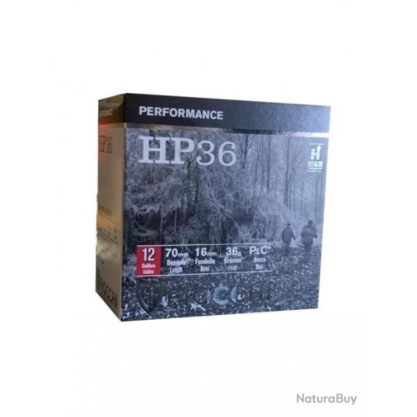 Fiocchi HP36 Performance C.12 70 36g Bote de 25