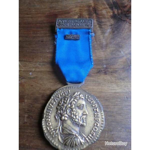 Marco Aurelio. Medalla. Journee Romande de Marche