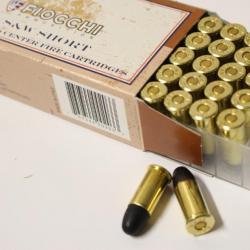 50 Munitions FIOCCHI calibre 38 S&W Short