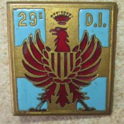 29° Division d'Infanterie, émail