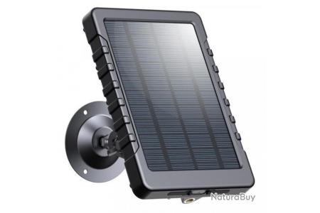 Panneau solaire 6 V avec batterie intégrée pour piège photographique  Num'axes