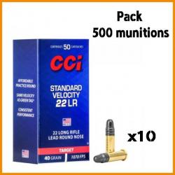 500 Balles 22lr CCI standard 