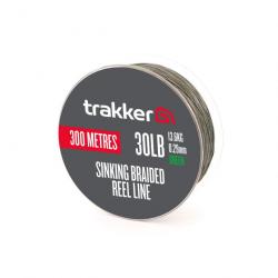 Tresse Trakker Sinking Braided 300m Vert 0.29mm / 30lbs / 13.6kg