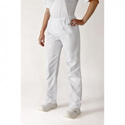 Pantalon de cuisine pour femme Robur ROSACE Blanc 4 / XL