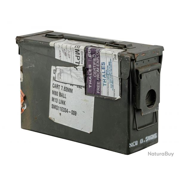 Caisse  munitions d'occasion Cal.30 / 7.62