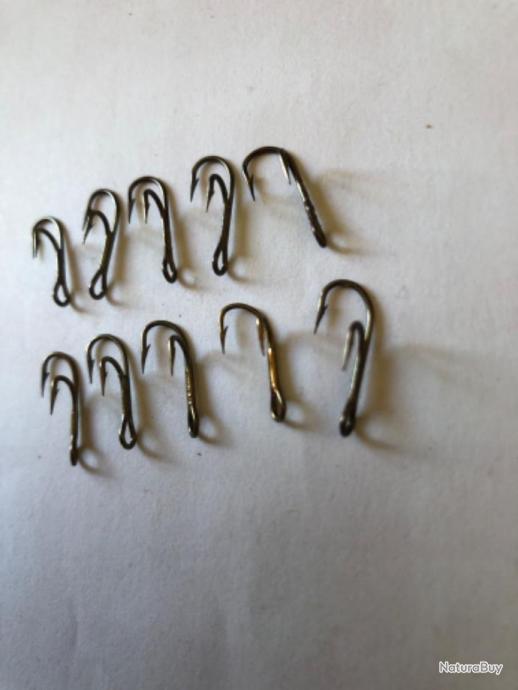 Hameçons Carnassiers VMC 7356 - Lot De 100 N°2/0 - Parfaits Pour Têtes Plombées Et Pêche Au Vif