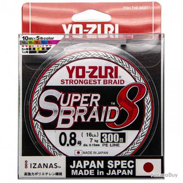 Yo-Zuri Tresse Superbraid 8x 16lb
