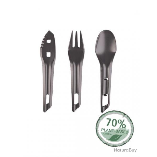 3 Couverts en polyamide The OCYs Wildo Dark grey