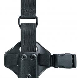 Plaque de cuisse light articulée Safariland - Simple strap - Noir