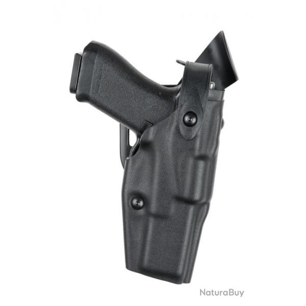 Etui Safariland mod.6360 ALS/SLS avec hood guard - S&W mp9 - Noir - droitier