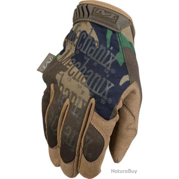 Gants Mechanix original woodland Camo