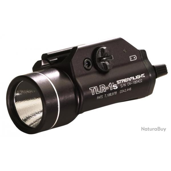 Lampe Streamlight TLR-1s - Noire - avec strobe