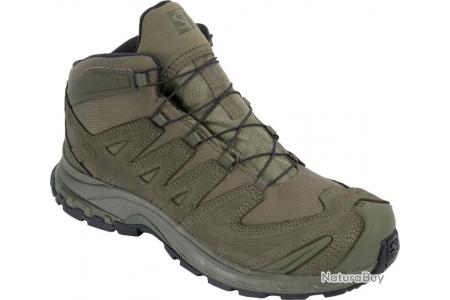 Chaussures Salomon XA forces MID norm e Vert ranger 2 3