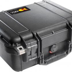 MALLETTE PELI CASE 1400 NOIRE AVEC MOUSSE INT304x230x131 EXT340x295x152