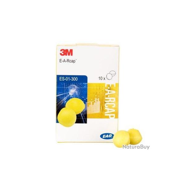 Embouts de rechange 3M(TM) e-a-r(TM) pour Arceau earcaps(TM) - Boite de 10