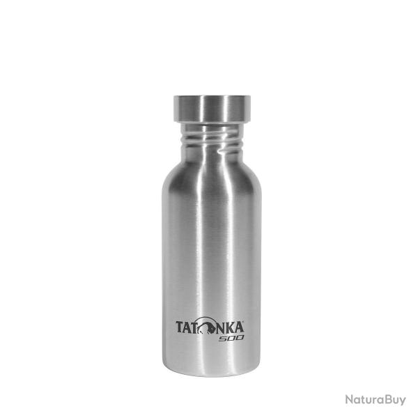 Gourde Tatonka steel bottle premium - acier inox - 0.5l